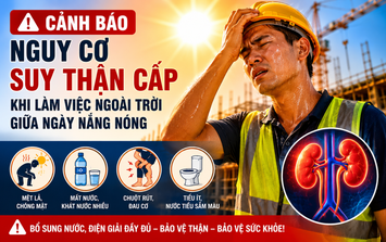 Vì sao nắng nóng kéo dài làm tăng nguy cơ suy thận cấp?