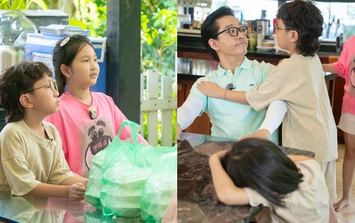 Khoảnh khắc ấm áp của Tuấn Hưng bên vợ và các con trong bữa cơm gia đình