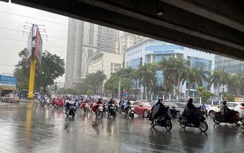 Điểm danh những khu vực là vùng mưa lớn nhất hôm nay trong đợt mưa lớn ở miền Bắc