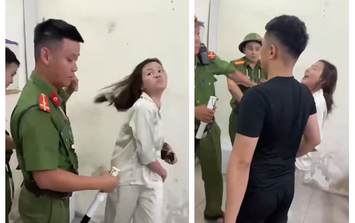 Bắt cô gái 30 tuổi chống người thi hành công vụ ở Thái Nguyên