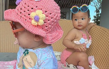 Con gái H'Hen Niê mới 9 tháng tuổi diện bikini cực 'slay'