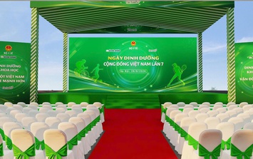 Hé lộ không gian Ngày Dinh dưỡng cộng đồng Việt Nam lần 7: Sẵn sàng cho ngày hội sức khỏe tại CV Thống Nhất