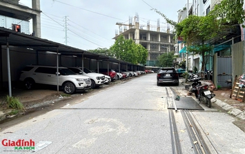 Hà Nội: Sau 'tối hậu thư' của chính quyền, loạt bãi xe không phép tại Hà Đông vẫn vô tư hoạt động