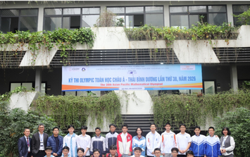Việt Nam xếp thứ 7/45 quốc gia tại Olympic Toán học châu Á - Thái Bình Dương 2026