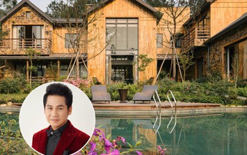 'Ông hoàng nhạc đỏ' Trọng Tấn gây ngỡ ngàng với mảnh vườn ở khu nghỉ dưỡng 4.000 m2
