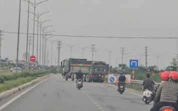 Hưng Yên: Rời bến bãi DN Quang Tuấn, những chuyến xe chở vật liệu đi đâu?