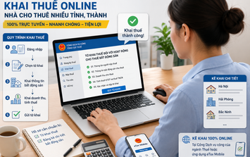 Khai thuế như nào khi có nhiều nhà cho thuê tại các tỉnh thành