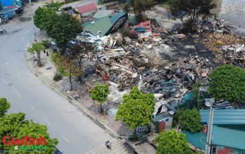 Hà Nội: Hiểm họa cháy nổ rình rập từ loạt kho xưởng trái phép quanh hiện trường vụ cháy ở Thanh Liệt