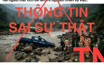 Bác bỏ tin đồn xe công vụ CSGT gặp nạn, 2 cán bộ mất tích ở Lào Cai