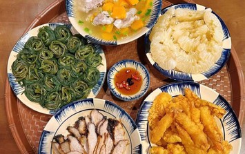 6 mâm cơm gia đình nấu vội, khiến chồng con tấm tắc mãi