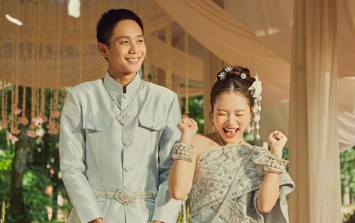 Phương Mỹ Chi e ấp trong 'đám cưới' với diễn viên Bảo Định