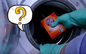 Tác hại ít biết của baking soda khi vệ sinh lồng giặt và thói quen gây nấm mốc