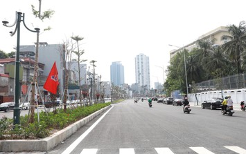 Cận cảnh Dự án đường Vành đai 1 Hoàng Cầu - Voi Phục dự kiến thông xe kỹ thuật trước Quốc khánh 2/9