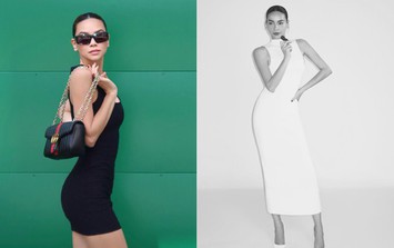 Diện đồ đen - trắng đơn giản nhưng nâng khí chất như Hồ Ngọc Hà