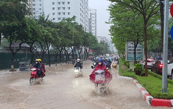 Thủ đô Hà Nội là trọng tâm mưa lớn nhất trong ngày hôm nay?