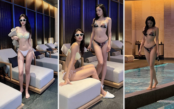 Kỳ Duyên tuổi 30 diện bikini không thua kém nàng hậu họ Đoàn 26 tuổi