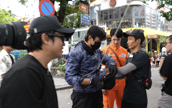 Phim có Anh Tú Atus, Huy Khánh: Những cảnh hành động được thực hiện từ chiều tối đến rạng sáng