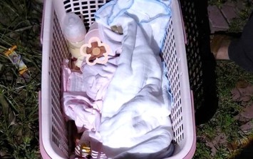 Phát hiện bé gái sơ sinh bị bỏ rơi dưới gốc cây bên đường