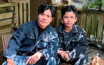Con trai nhạc sĩ Nguyễn Văn Chung 14 tuổi đã chững chạc, thừa hưởng vóc dáng của bố