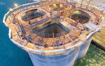 Phát hiện 106 khối bê tông khổng lồ được đánh chìm liên tục xuống dưới đáy biển, siêu công trình lá chắn lộ diện
