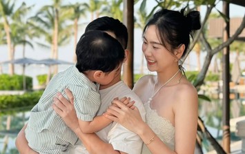 MC Mai Ngọc khéo léo khoe ảnh ông xã trong chuyến du lịch Hạ Long