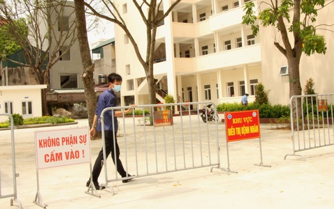 Hình ảnh bệnh viện dã chiến ở Hải Dương trước giờ đón 150 bệnh nhân từ Bệnh viện K