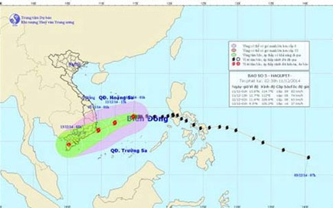 Đêm nay, bão số 5 giật cấp 10 đổ bộ đất liền
