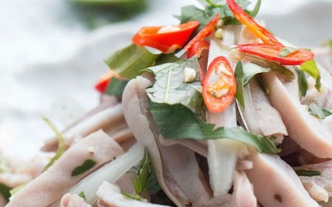 Bao tử trộn chua cay giòn ngon khó chối từ