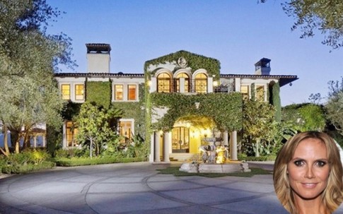 Bên trong cung điện 500 tỷ đồng của siêu mẫu Heidi Klum