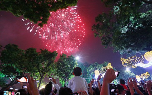 Hà Nội bắn pháo hoa tại 30 điểm dịp Tết Nguyên đán