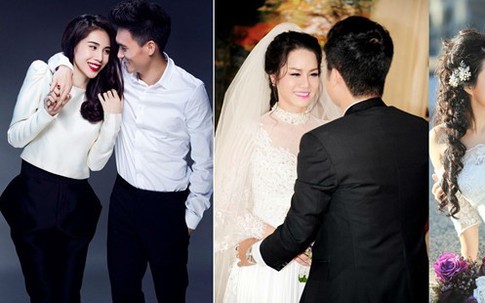 So phong độ những đám cưới 'khủng' cùng ngày của sao Việt