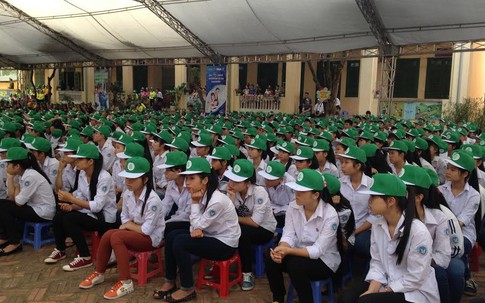 Phấn đấu năm 2015 sẽ đạt 100% nhà vệ sinh cho học sinh đạt chuẩn