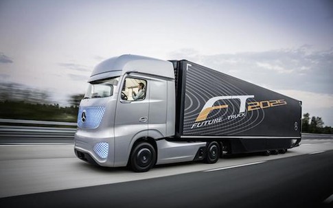 Cận cảnh Mercedes-Benz Future Truck 2025: Chiếc xe tải đến từ tương lai