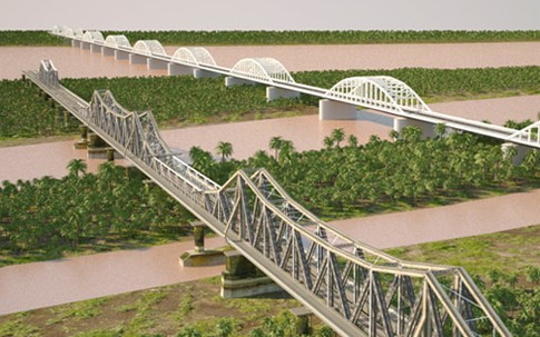 Chuyên gia bất ngờ với 3 phương án đường sắt đô thị vượt sông Hồng