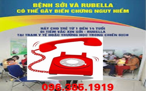 Chiến dịch tiêm miễn phí vaccine sởi- rubella: Thành lập đường dây nóng giải đáp thắc mắc của người dân