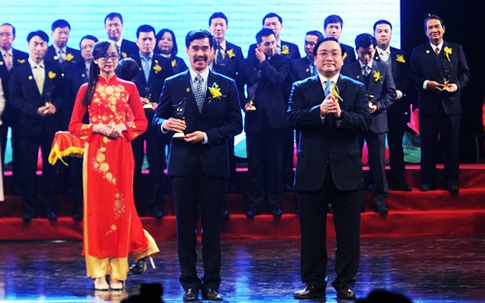 Vinamilk tiếp tục được vinh danh thương hiệu quốc gia năm 2014