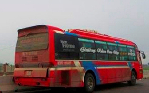 Mất tay lái, xe giường nằm tông cụ bà tử vong