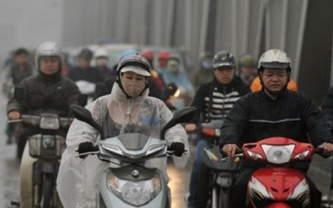 Đón gió Đông Bắc, miền Bắc tiếp tục có mưa và rét