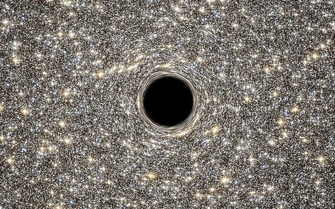 Phát hiện trái tim đen khổng lồ của thiên hà lùn