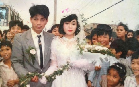 Dân mạng rộ mốt chia sẻ ảnh cưới 'hot girl ngày xưa'