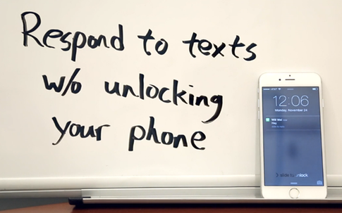 2 cách trả lời tin nhắn nhanh với iPhone