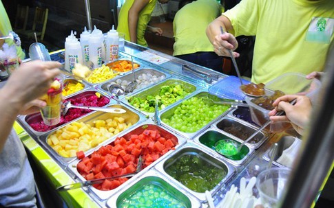 Trào lưu buffet hoa quả tự múc ở Hà Nội