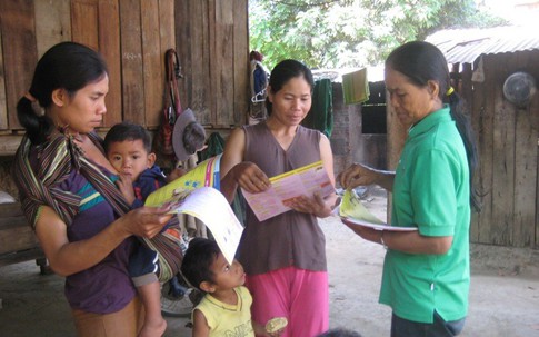 Cộng tác viên dân số tâm huyết của buôn làng