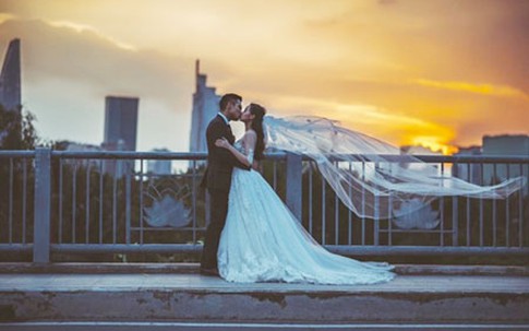 Lộ ảnh cưới lãng mạn của Tâm Tít và chồng thiếu gia