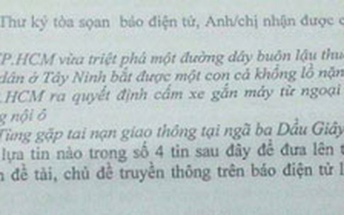 Đề thi độc và sốc vì giả sử Sơn Tùng… gặp tai nạn giao thông