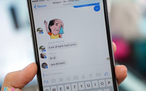 Facebook cho đặt biệt danh tuỳ ý trong Messenger