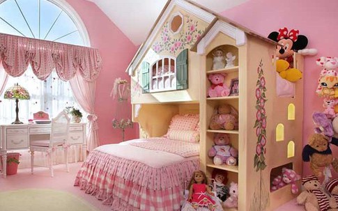 15 mẫu giường tuyệt đẹp cho bé gái