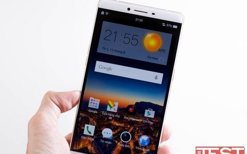 Cận cảnh smartphone Oppo R7 Plus sắp mở bán