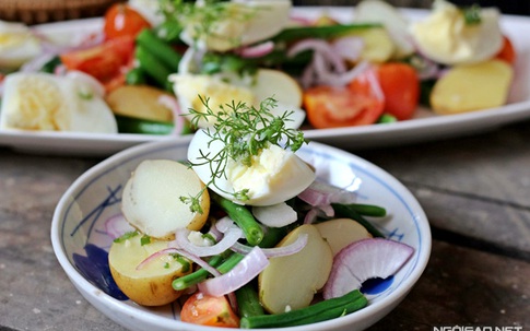 Cách làm Salad khoai tây tuyệt ngon