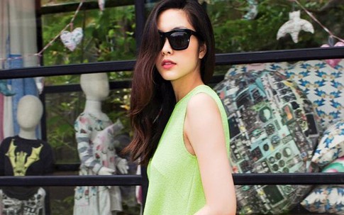 Tăng Thanh Hà thăng hạng thời trang sau khi sinh con